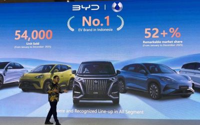 BYD Pamer Teknologi NEV Canggih di IIMS 2026